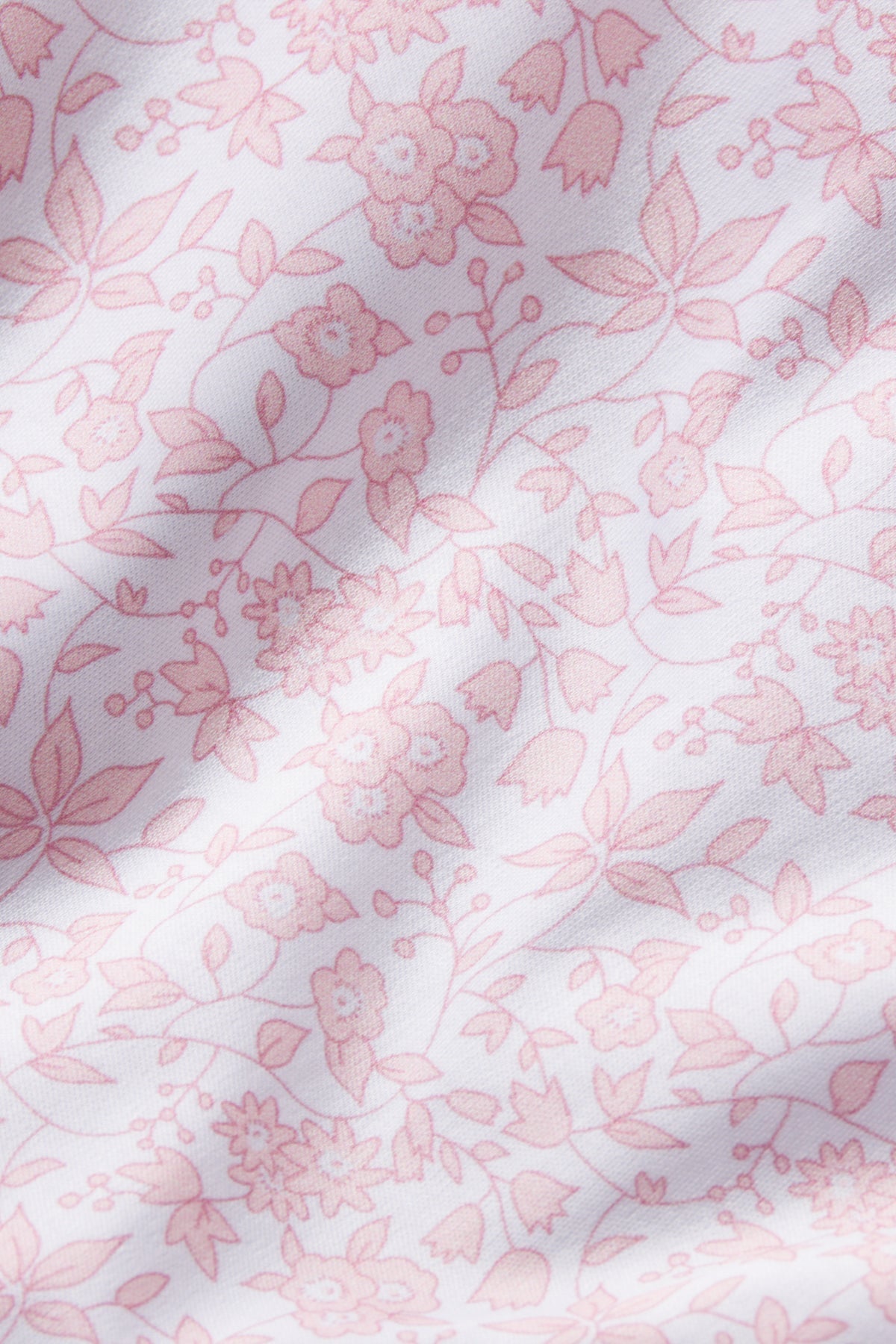 Pima Maternity Long Sleeve Nightgown in English Rose Garden Floral