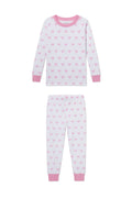 Kids Long-Long Set in Darling Pink Heart