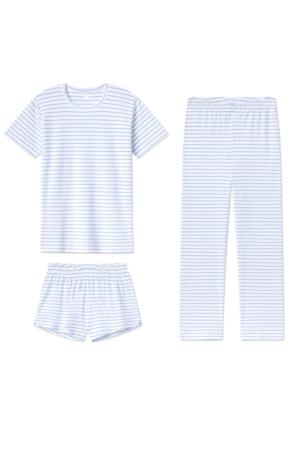 Pima Crew Bundle in Baltic Blue