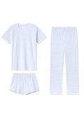 Pima Crew Bundle in Baltic Blue