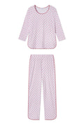 Pima Long-Long Set in Light Camellia Posy