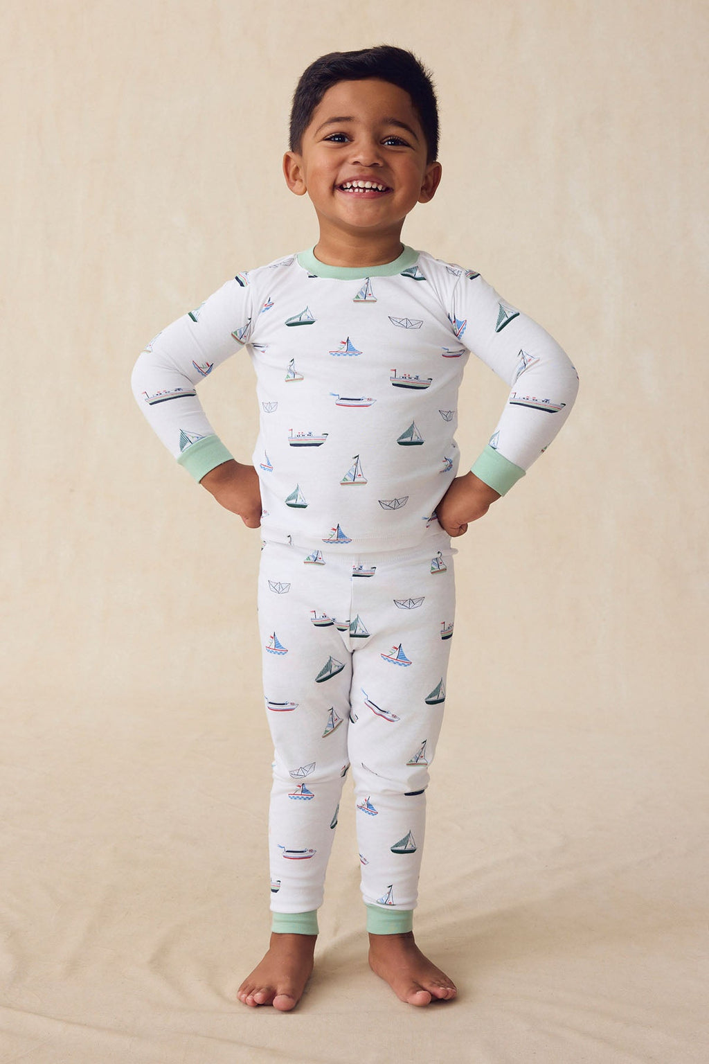 Kids Long-Long Set in Sail Away