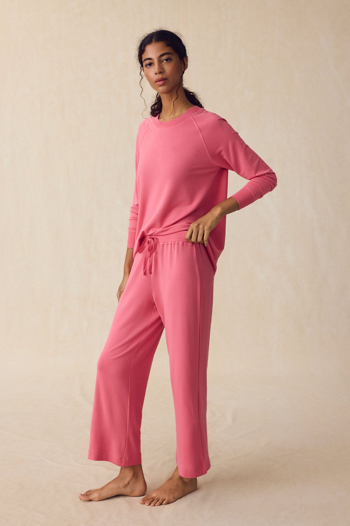 Relax Pants Set in Winterberry