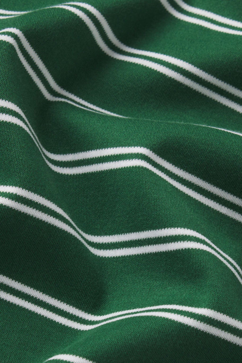 Pima Crew Shorts Set in Eden Tidal Stripe