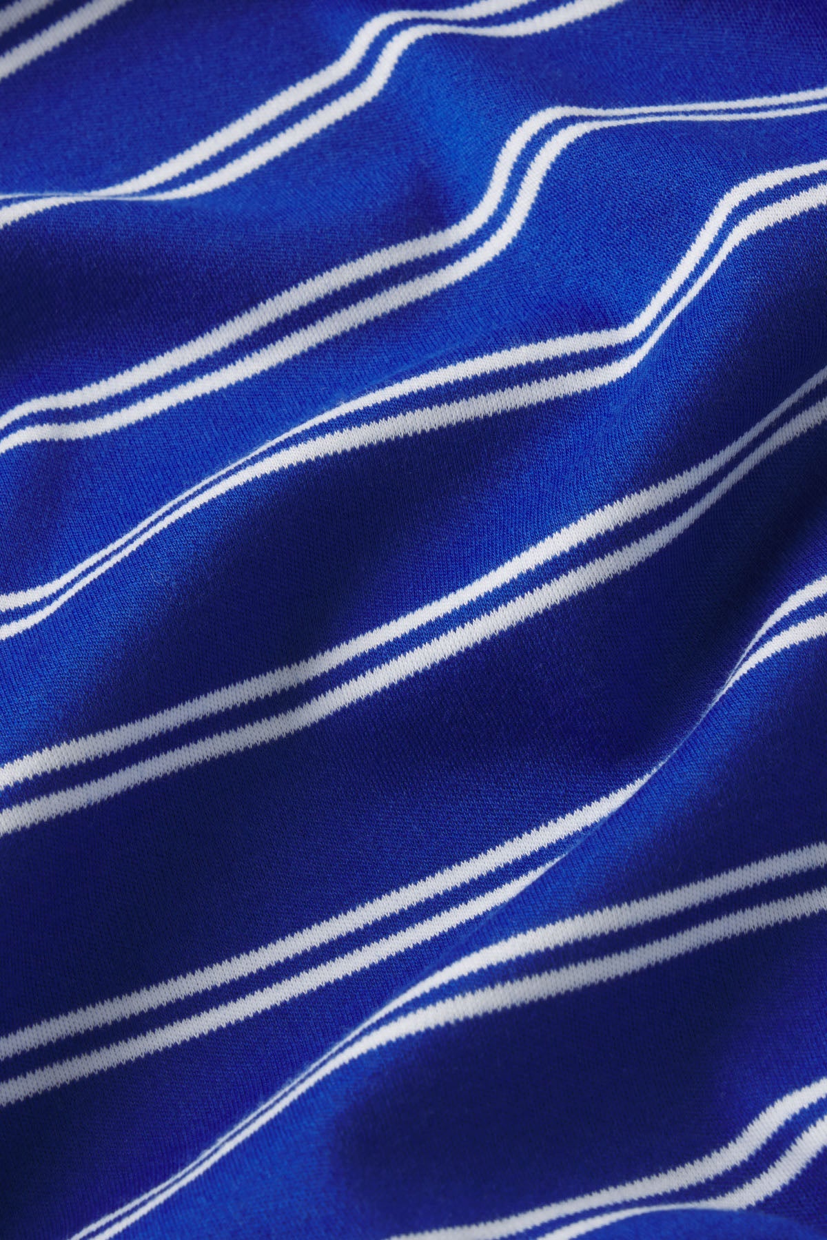 Pima Tank Gown in Lapis Tidal Stripe