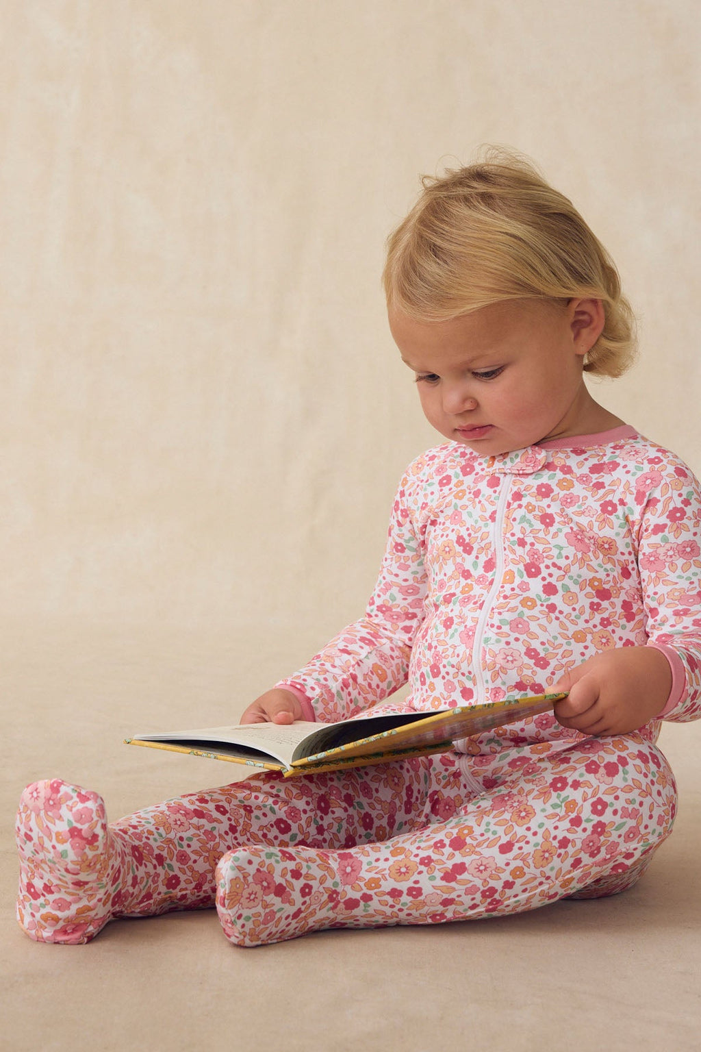 Baby Sleeper in Rosewater Vivian Floral