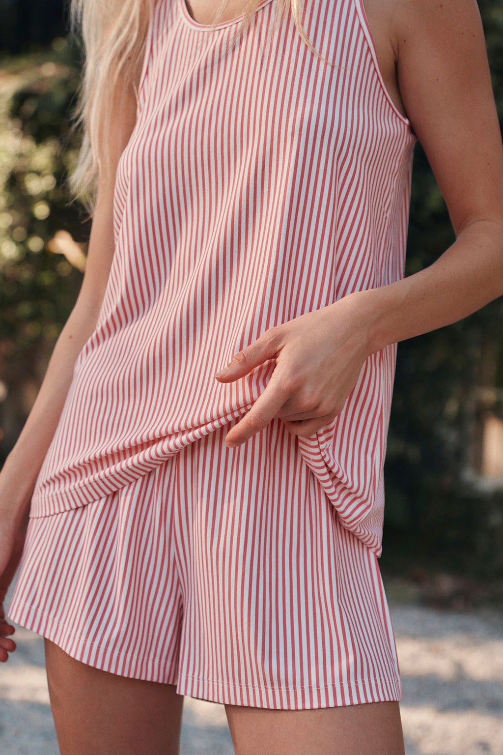 DreamModal® Kimono Shorts Bundle in Winterberry Pencil Stripe
