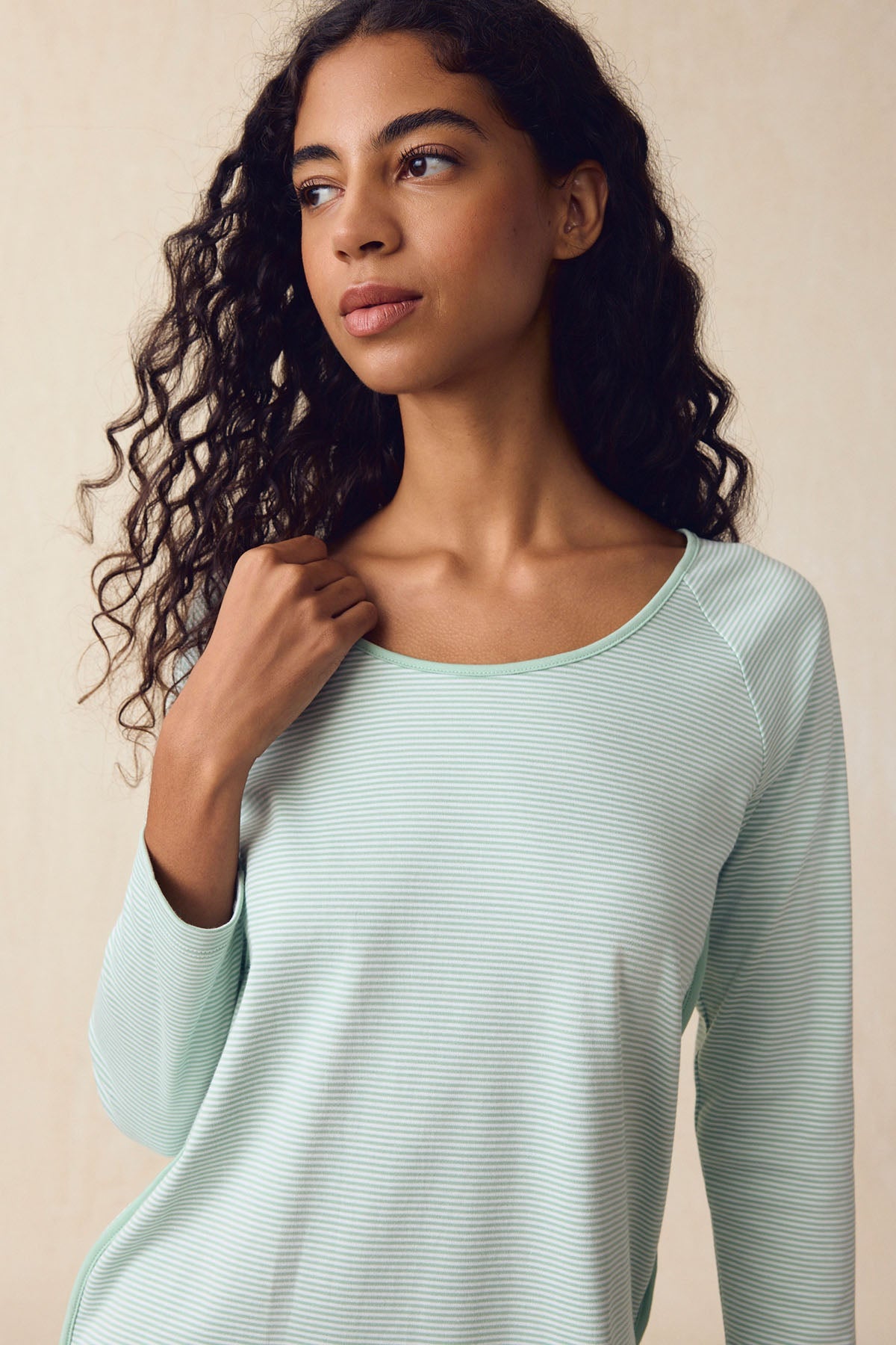 Pima Long-Long Set in Parisian Green