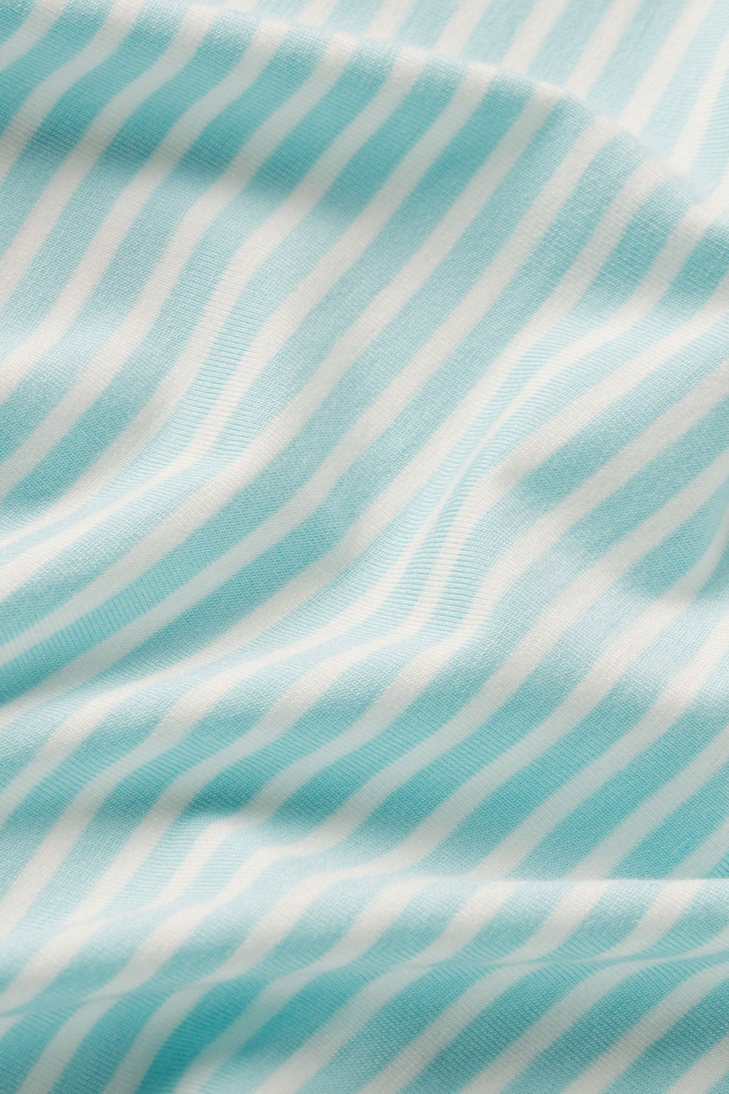 Maternity DreamModal® Kimono Three-Piece Set in Salt Spray Pencil Stripe