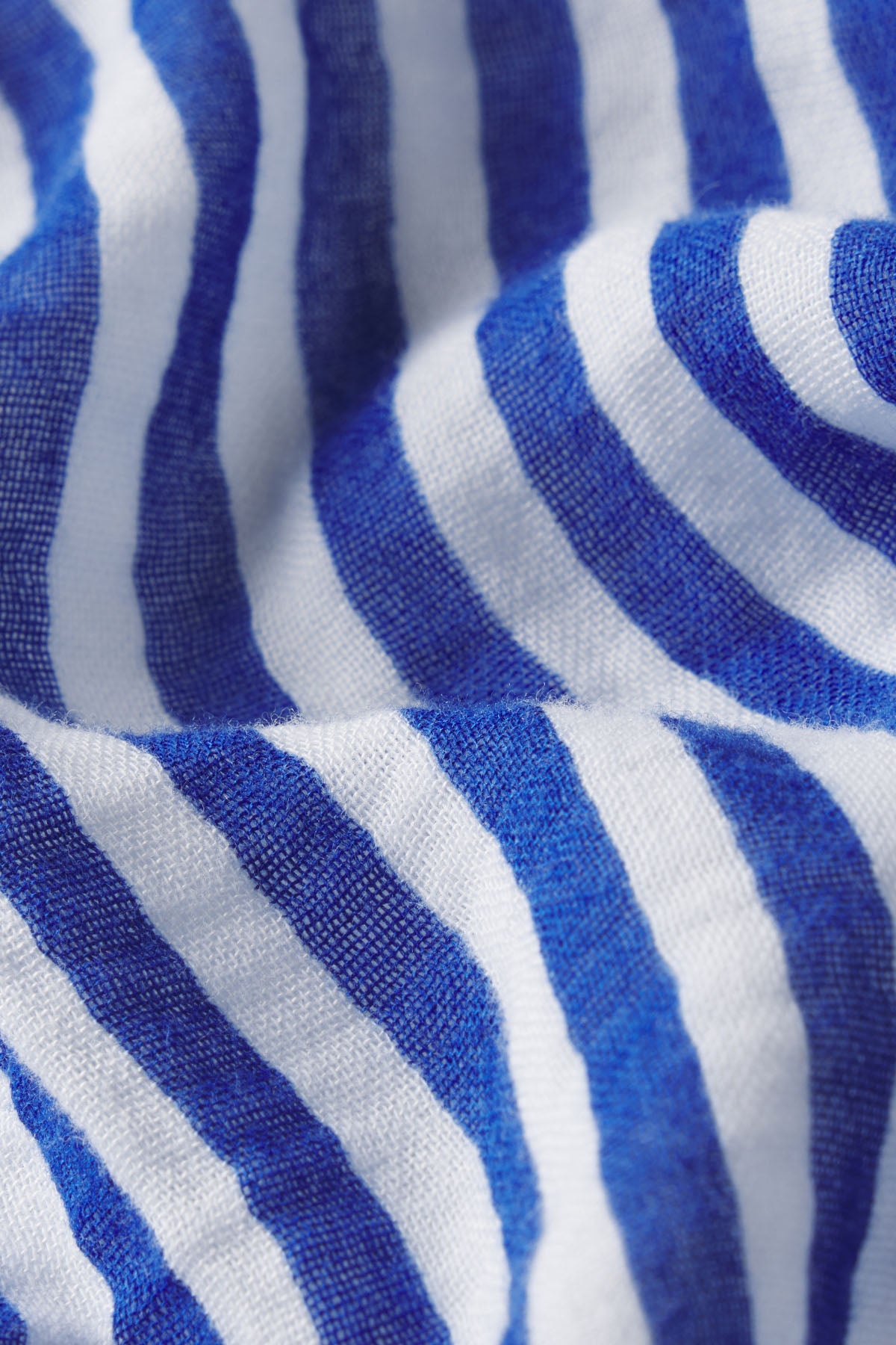 Hamptons Nightgown in Lapis Stripe Gauze