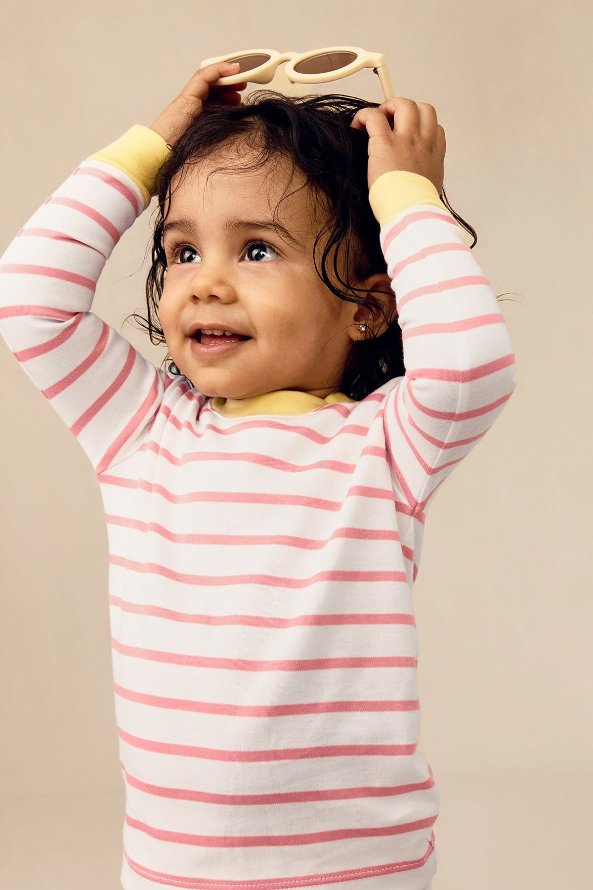 Baby Long-Long Set in Gelato Anchor Stripe