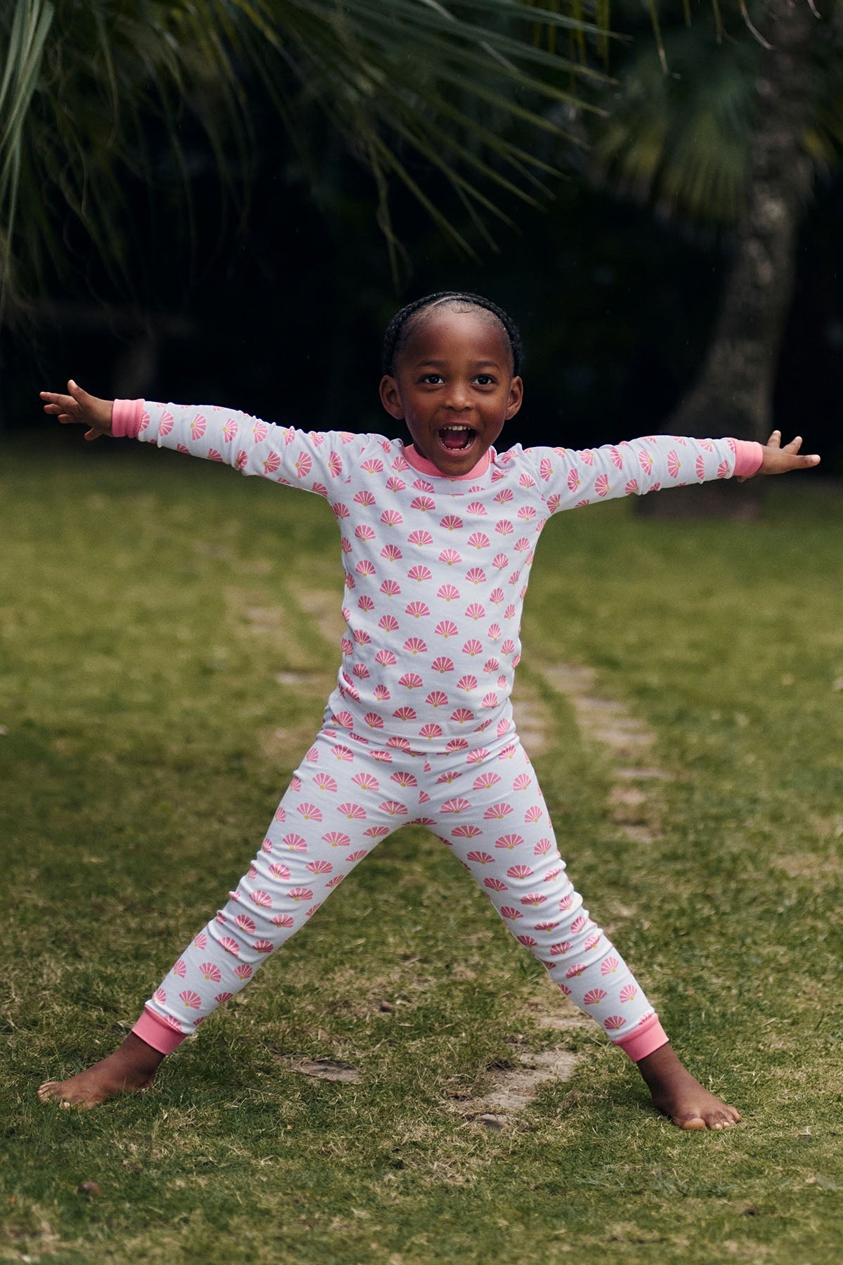 Kids Long-Long Set in Gelato Scallop Shell