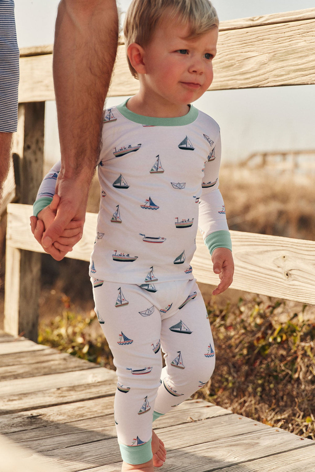 Kids Long-Long Set in Sail Away