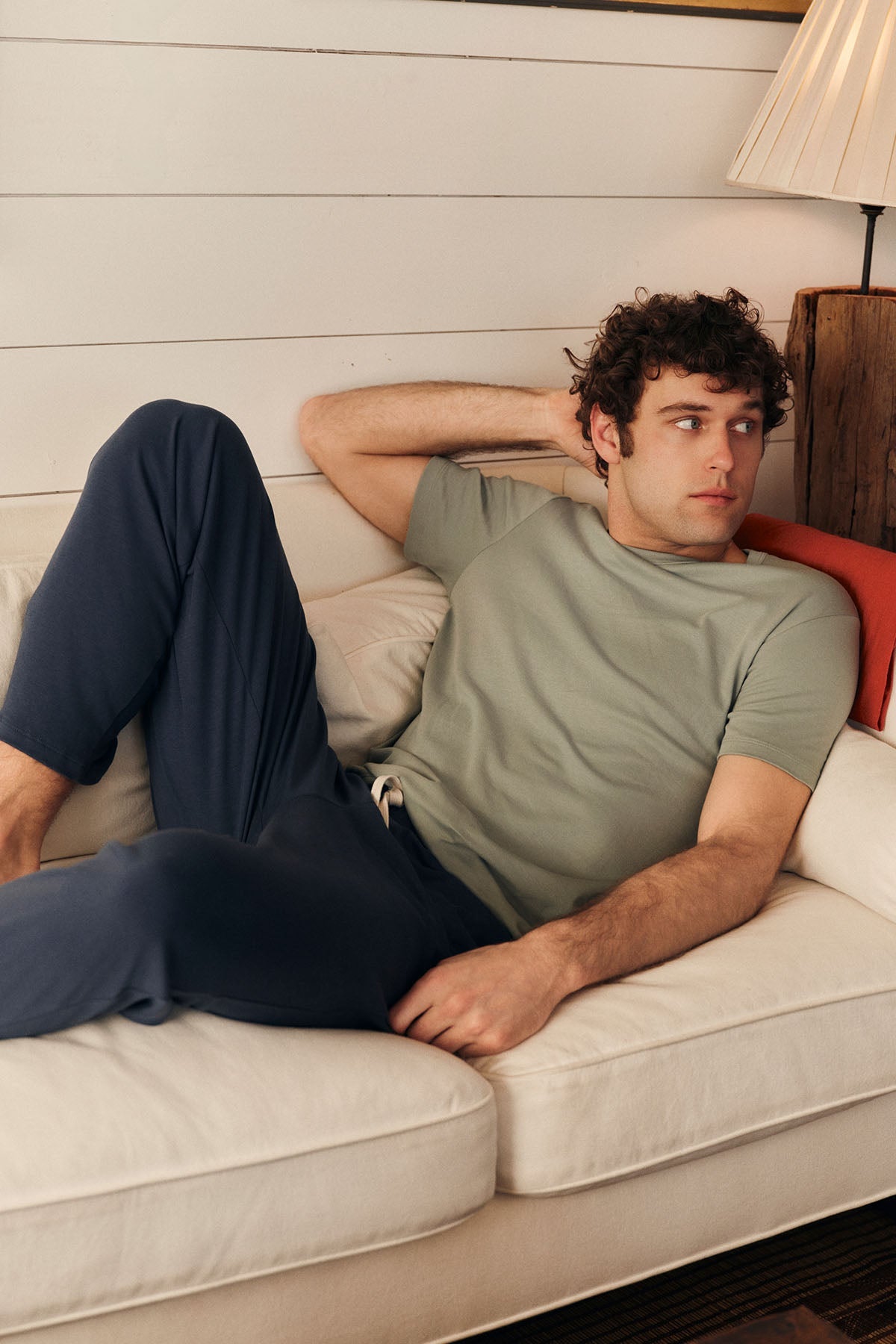 Men's Pima Sleep Bundle in English Ivy Gulf Stripe