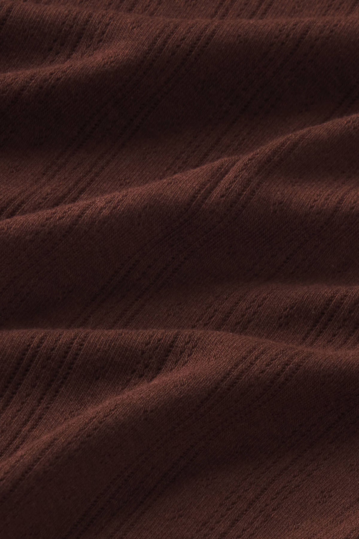 Pointelle Tank Gown in Cocoa