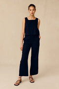 Coupe Pant Set in Black