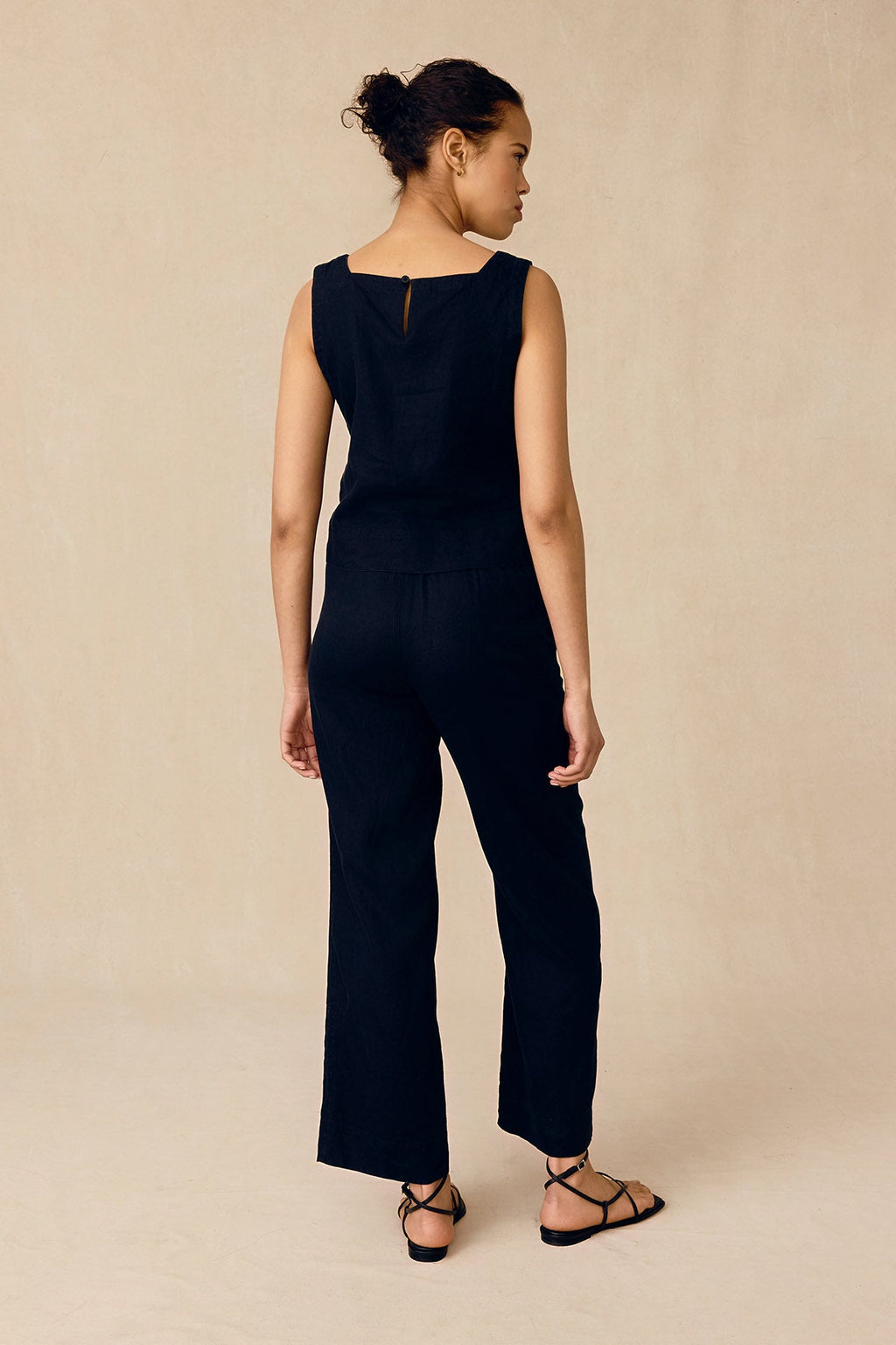 Coupe Pant Set in Black
