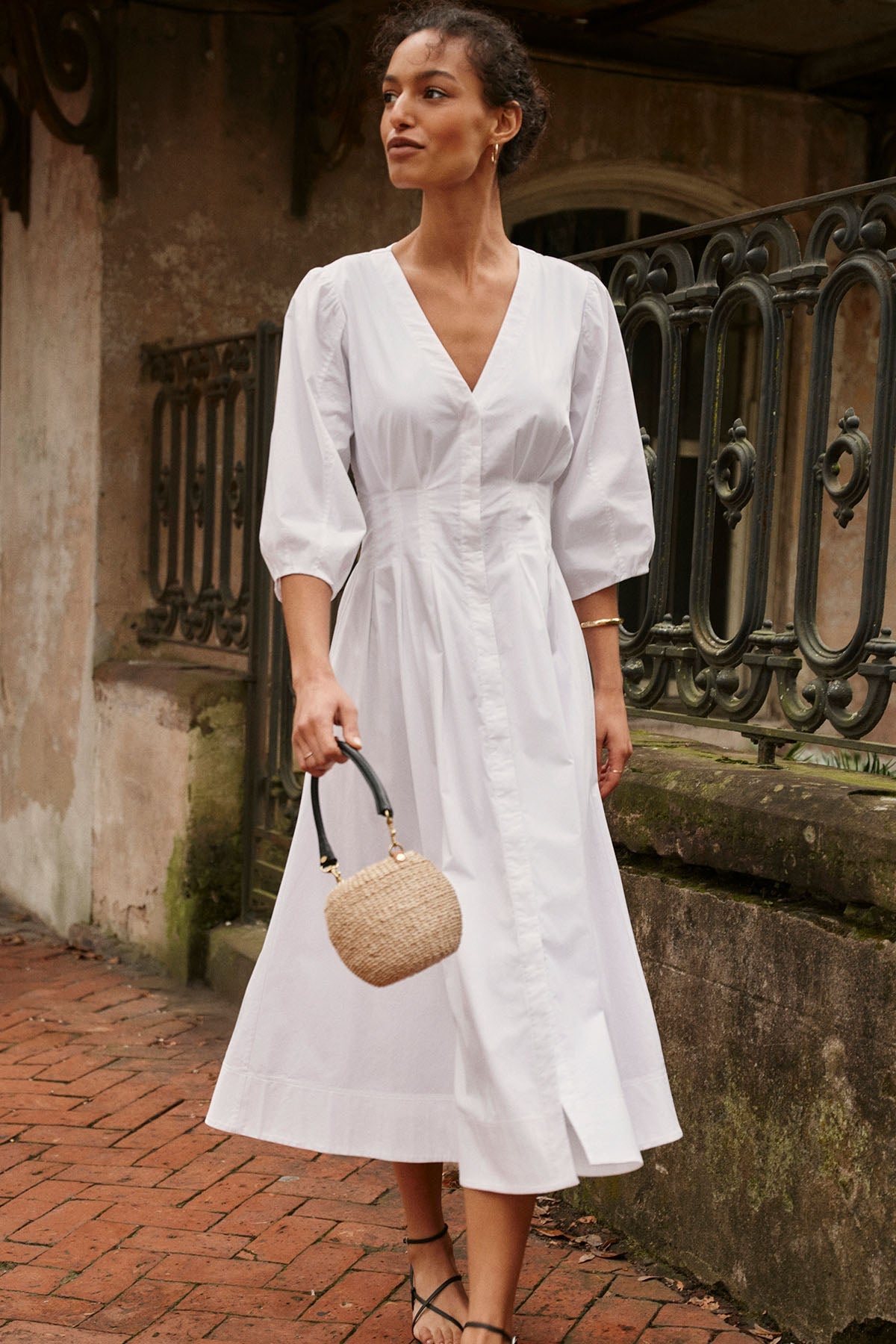 Sunday Dress in White