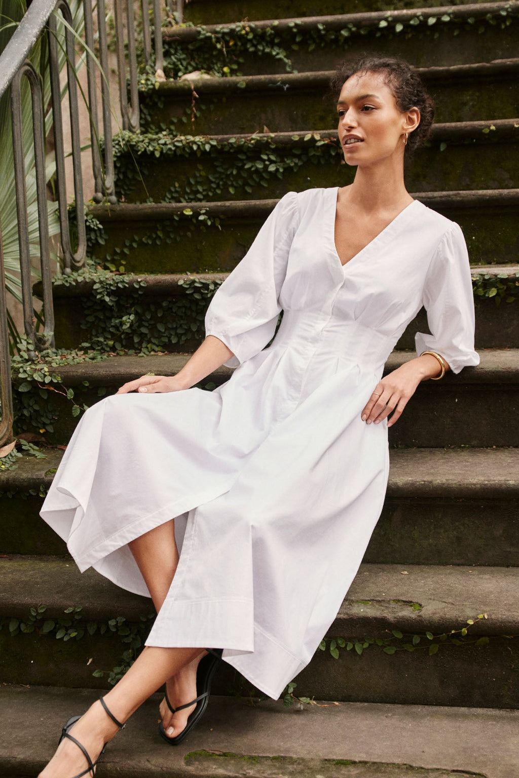 Sunday Dress in White