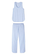 Pima Tank-Long Set in Hydrangea