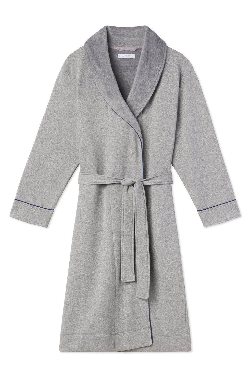 Men's Cozy Robe in Heather Gray